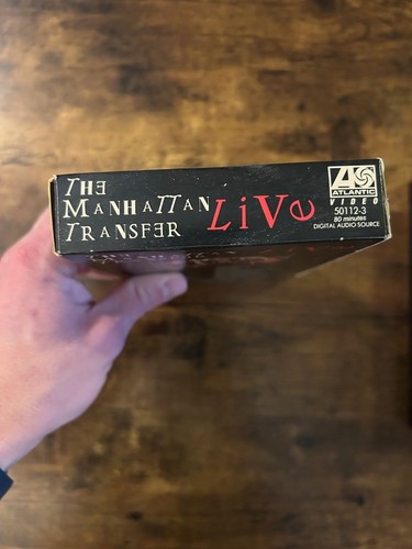 The Manhattan Transfer - Live VHS (1987) - Picture 7 of 8