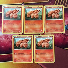 (x5) Vulpix 20/113 Pokemon 2013 Black & White Legendary Treasures LP/NM