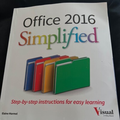 Office 2016 Simplified textbook