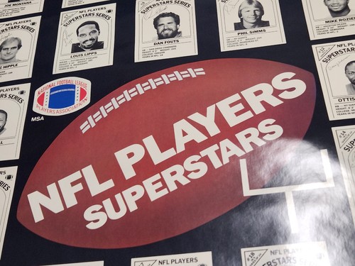 Póster vintage de superestrellas de jugadores de la NFL 32-1/2" X 24" Montana Elway Marino - Imagen 4 de 11