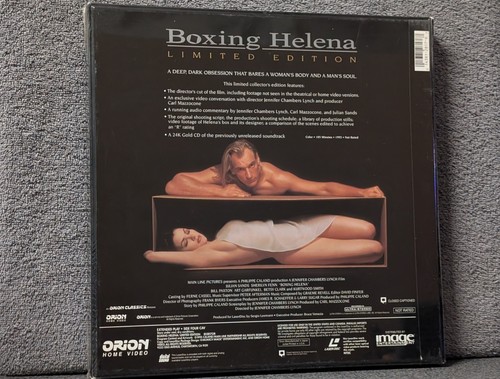 BOXING HELENA - SEALED - LTD ED LASERDISC - 24K GOLD CD SOUNDTRACK - Picture 2 of 3
