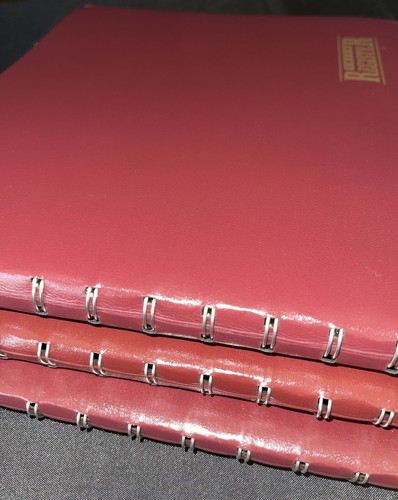 3 NEW Spiral Bound Check Register Payment & Deposit Register Book 9”x 8.5” Bank - Picture 5 of 6