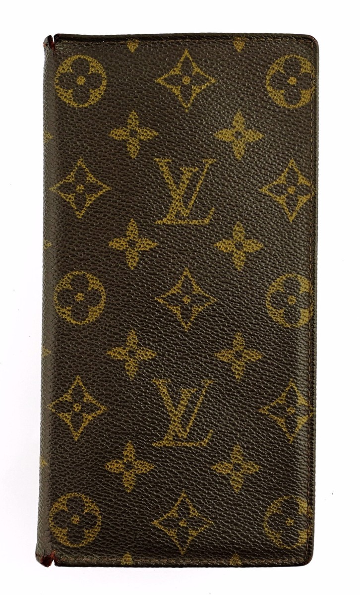 Authentic 1980s LOUIS VUITTON LV Monogram Canvas Leather