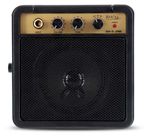 Portabler Mini Gitarrenverstärker Amp Gitarre Verstärker Batterie Akku Box 5W - Bild 7 von 7