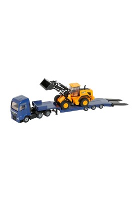 Siku MAN LKW MIT JCB RADLADER + TIEFLADER ''SUPER SERIE MODELL 1:87'' NEU OVP 1790
