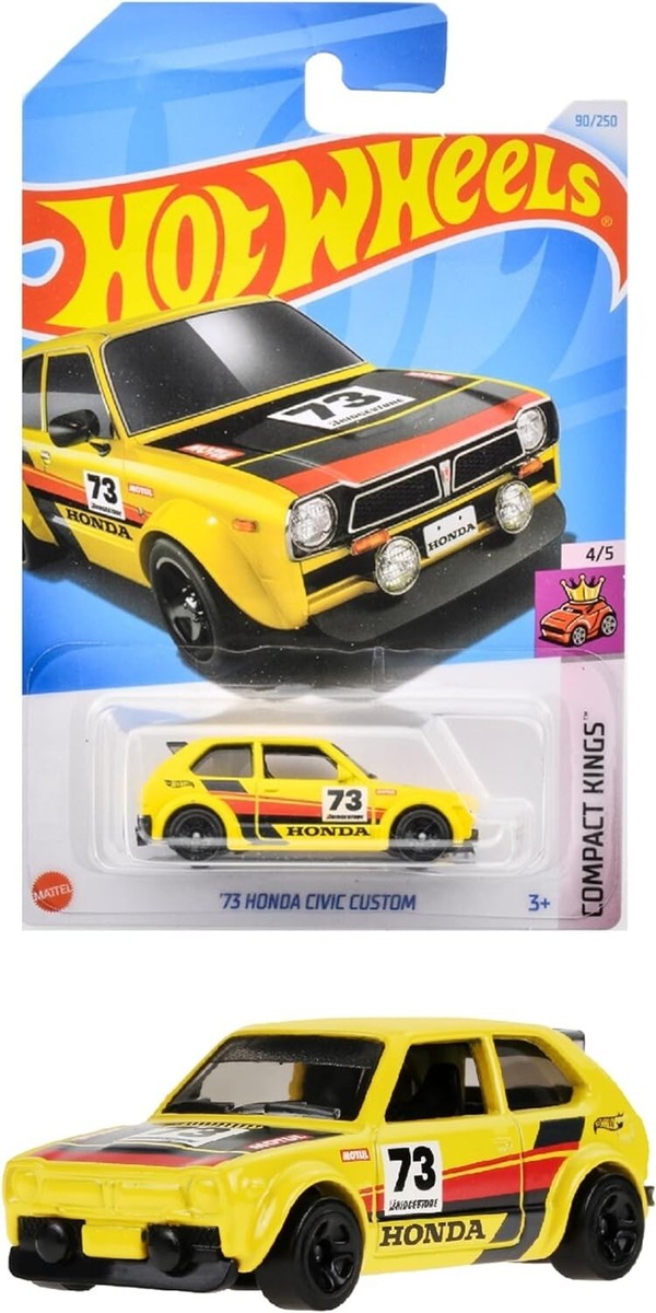 HONDA humming  不動 New April 6,2024 Hot Wheels HXP92 Basic Car '73 Honda Civic Custom