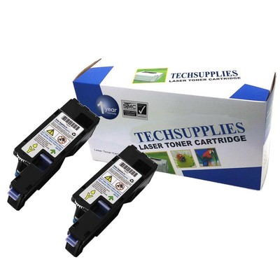 2pk Yellow Toner Cartridge for Dell 1250 1250c 1350cnw 1355cn 1355cnw