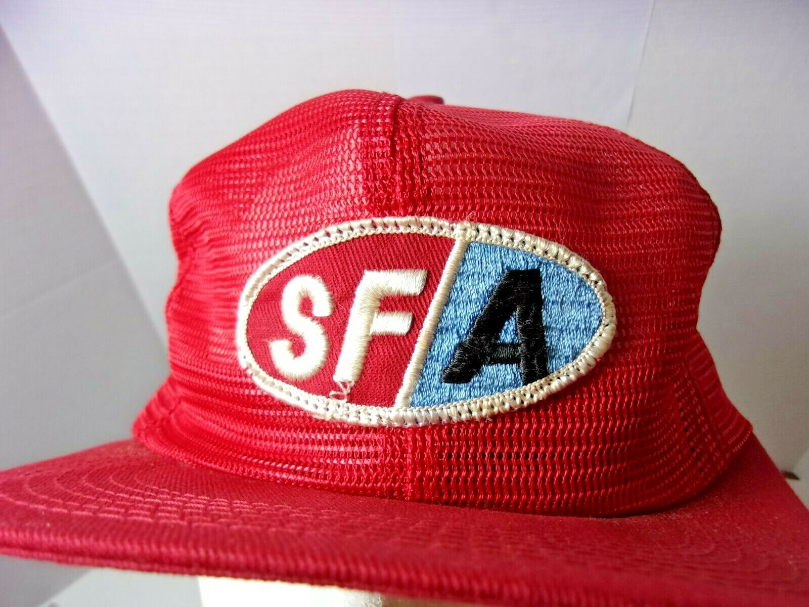 Rare K Brand SFA Farmer Trucker Rare Vintage Patch snapback Cap Hat