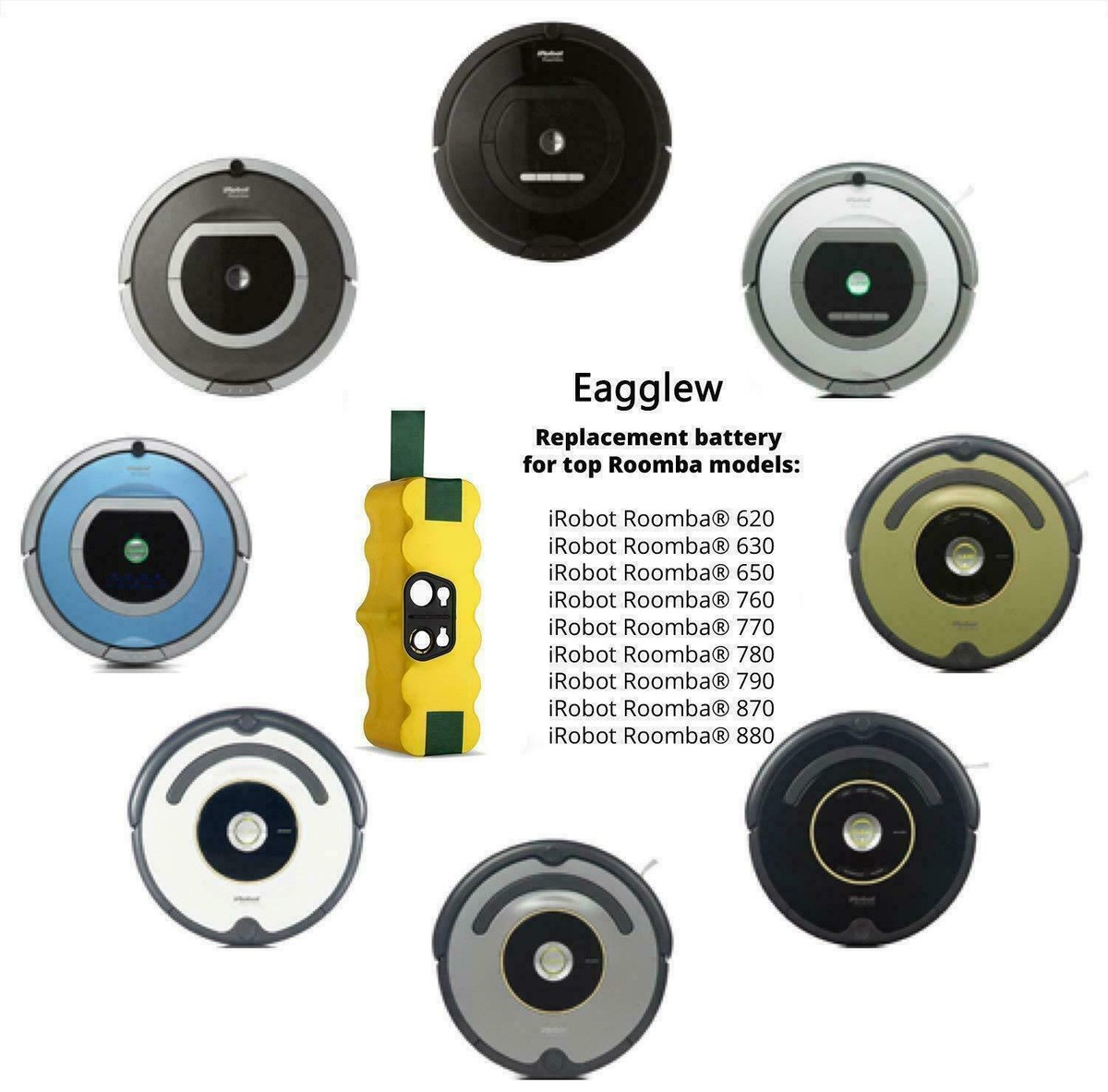 Robot Roomba 780 Roomba Serie 700 Manual Li Ion Battery For IRobot