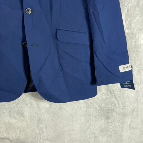 Chaqueta de traje ajustada REACTION KENNETH COLE azul Techni-Cole para hombre talla 36R - Imagen 4 de 10