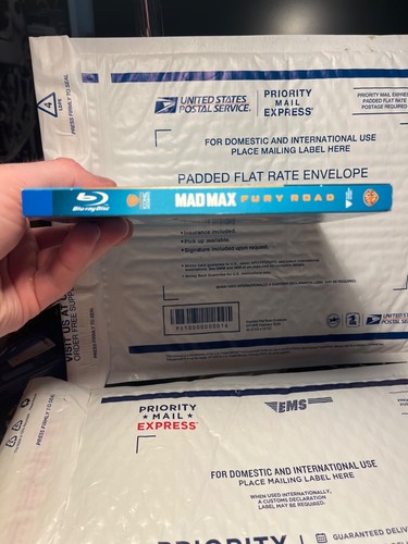 NEW MAD MAX FURY ROAD BLU-RAY! W-RARE WALMART SLIPCOVER! FACTORY SEALED - Picture 7 of 8