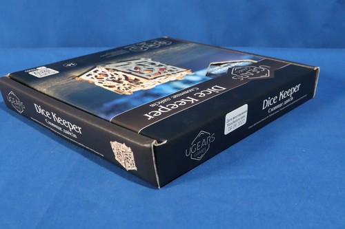 DICE KEEPER by UGEARS Wooden Dice Box Kit *NEW OPEN BOX* - Picture 4 of 6