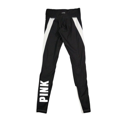 PINK VICTORIA'S SECRET Acogedoras Leggings TALLA XS Logo Negro Blanco Compresión - Imagen 1 de 10