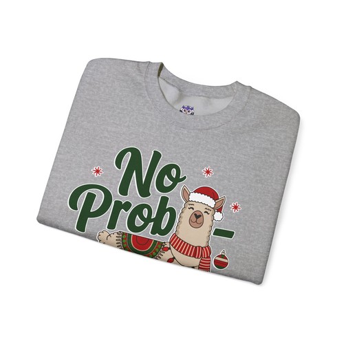 Sudadera de Navidad No Prob-Llama - Diseño de llama navideña divertida y festiva invierno - Imagen 24 de 30