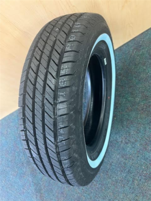 155/80R13 79S Venom Power Grand AM 4 New Tires | White Sidewall