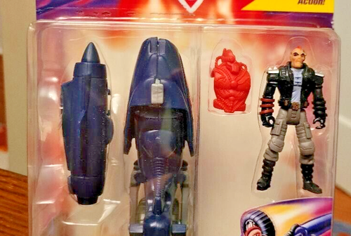 VOR-TECH ROAD HEAT CYCLE WITH JASON KING FIGUR 1996 KENNER MOC MASK REBOOT - Bild 2 von 6