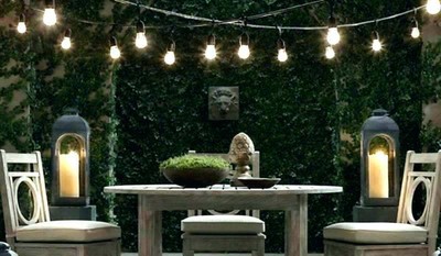 Feit Electric 48ft 24 Led String Lights Set Outdoor Weatherproof Feit Electric 48ft 24 Led String Lights