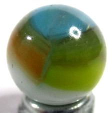 Vintage Vitro Tiger Eye Marble .61 Inches Near Mint Condition 625.133