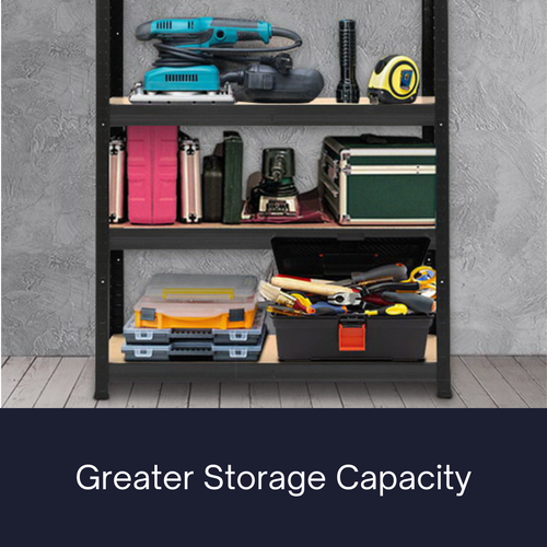 1.8M Warehouse Racking Rack Shelving Garage Storage Steel Metal Shelves NEW AU - Picture 8 of 13