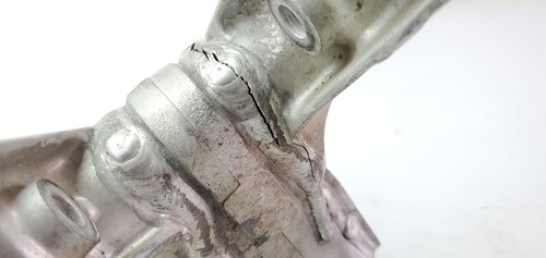 Damaged Cracked Frame Yamaha WR450F 2009 WR 450 F 07-11 #809 - Picture 3 of 12