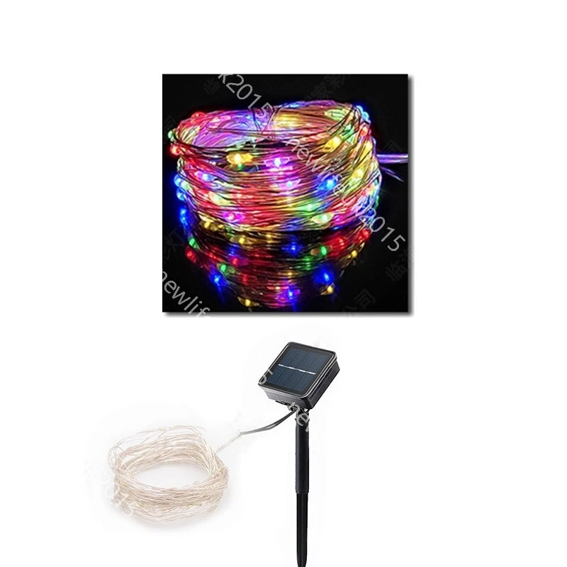 Solar LED String Lights Copper Wire Garden Fairy Decor Outdoor Festoon 10M 20M