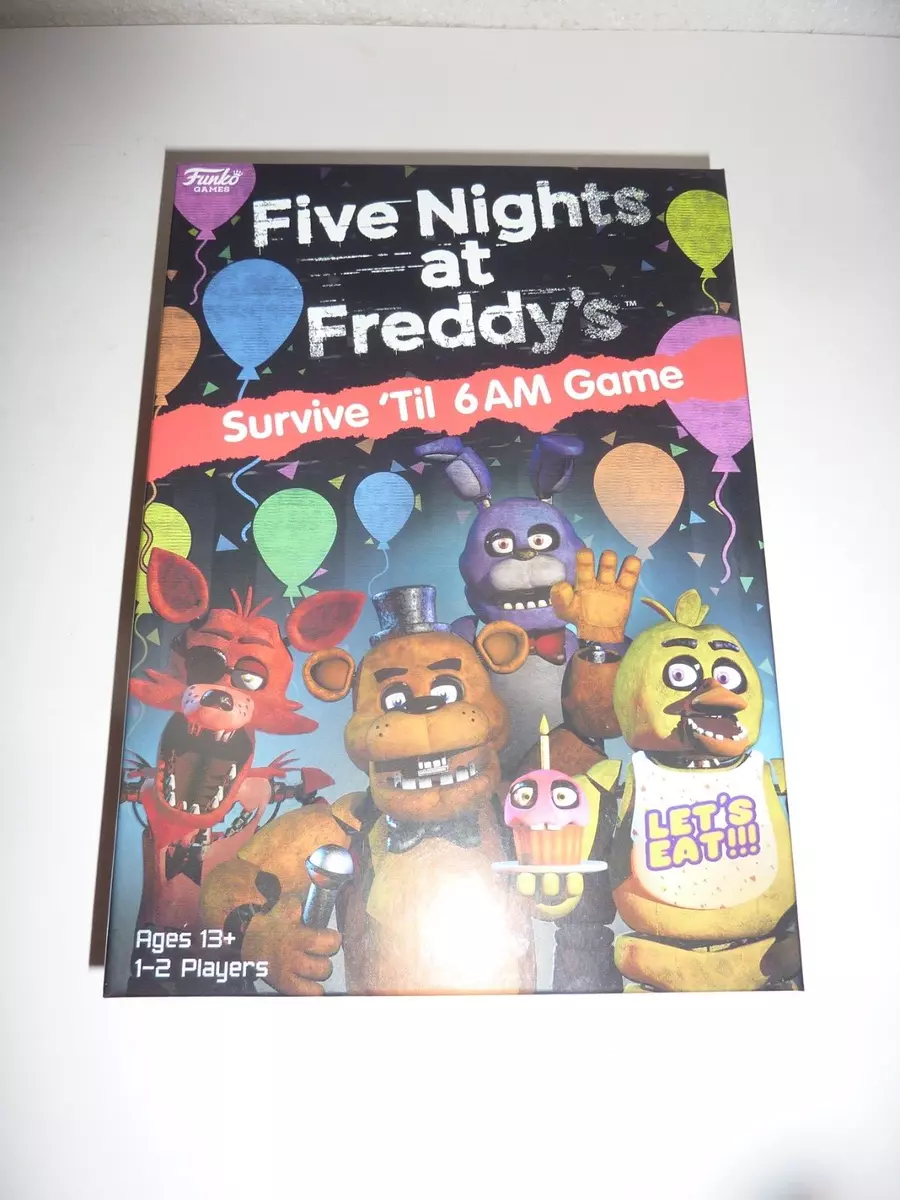 Buy Five Nights at Freddy's Survive 'Til 6AM Game - Security Breach Edition  at Funko.