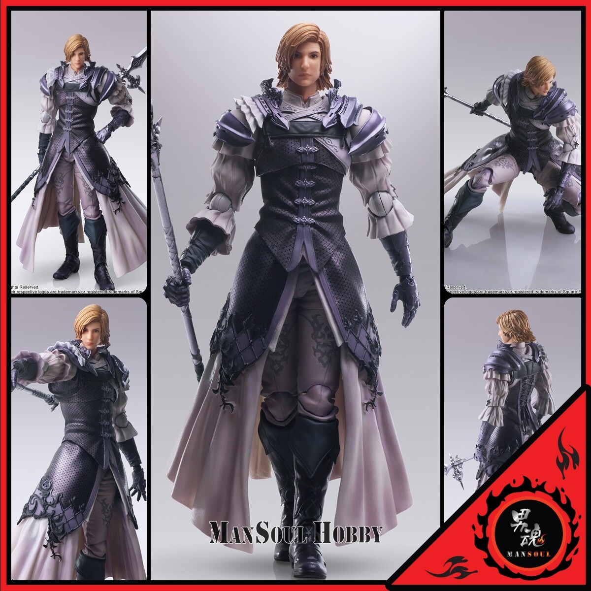 SF・ファンタジー・ホラー FINAL FANTASY XVI BRING ARTS DION LESAGE Bring Arts Final Fantasy XVI FF16 Dion Lesage Figure New