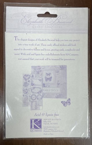 K&Company Grand Adhesions 3D Stickers Christmas Holiday Snowflake Lot Of 3 NIP - Picture 13 of 18