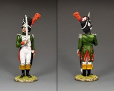 KING  COUNTRY THE AGE OF NAPOLEON NA462 ITALIAN GRENADIER OFFICER SALUTING