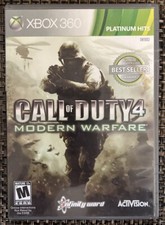Call of Duty 4:  Modern Warfare (Microsoft Xbox 360, Platinum Hits, 2010) CIB