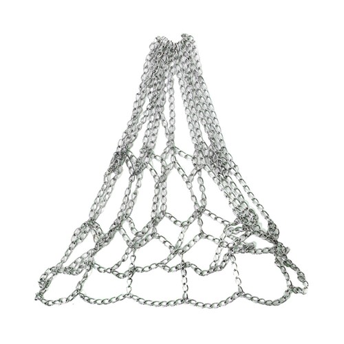 Basketball Nets Rustproof Galvanized Iron Chain Net Metal Chain Basketball Net - Picture 5 of 18