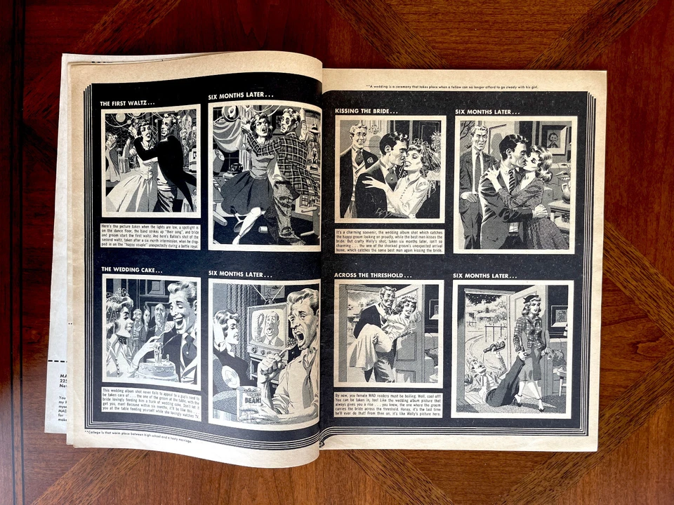 Mad Magazine #34 - Fine Plus (6.5)!!  Bob & Ray - Orson Bean!  1957 - Image 4 of 4