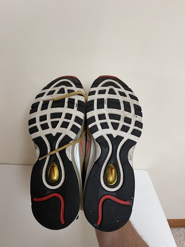 Size 7W/5.5M- VNDS Womens Air Max 97 x Swarovski Crystal Gold 927508-700 EUC - Picture 5 of 6