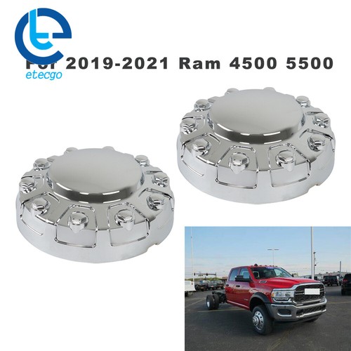 6PG03SZ0AB For 2019-2021 Ram 4500 5500 2 × Front Side Wheel Center Cap Hub Cap - Picture 2 of 20