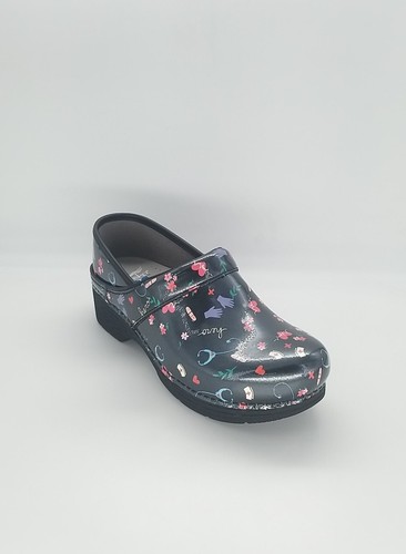 9040 Dansko Womens Lt Pro Hero Patent Leather Clog Size 39 EU 8.5-9US - Picture 2 of 9