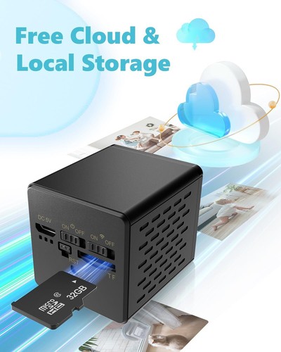 32GB 4K Wifi Mini Camera HD Video Recorder Cam Night Vision Free Cloud Storage - Picture 3 of 7