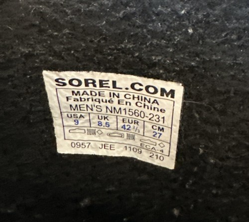 Bota SOREL 1964 Premium T CVS para hombre 9 marrón cordobés forro extraíble impermeable - Imagen 8 de 9