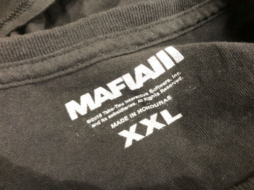 T-Shirt Mafia III Videospiel XXL 223rd schwarz wie abgebildet - Bild 5 von 6