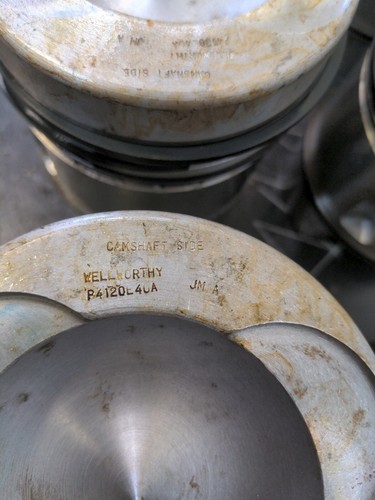 Juego de 6 pistones Leyland 400 Power plus con anillos y pasadores  - Imagen 6 de 6