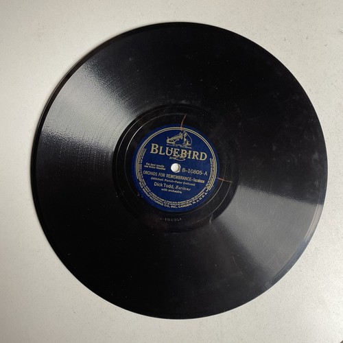 10" 78 RPM-Dick Todd-Orchids For Remembrance/I'm Waiting for Ships That Never Co - Bild 2 von 4
