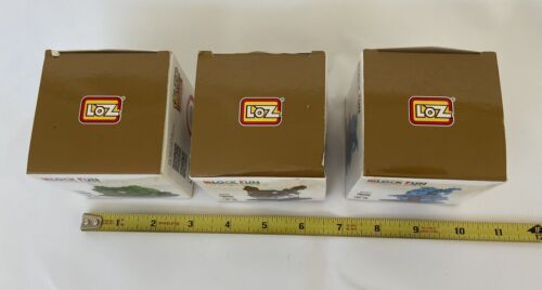 3 (Three) x I BLOCK FUN-LOZ Diamond Block Pokemon Puzzle Set Sets - Picture 2 of 4