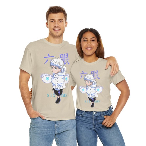 Gojo Satoru Jujutsu Kaisen T-Shirt Sukuna Anime Japanese Tee Shirt Manga JJK - Picture 34 of 71