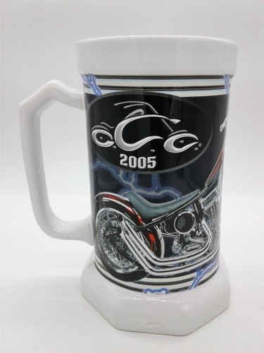 Orange County Choppers New York 2005 Motorrad Keramik Bier Stein Krug Tasse #1771 - Bild 3 von 8