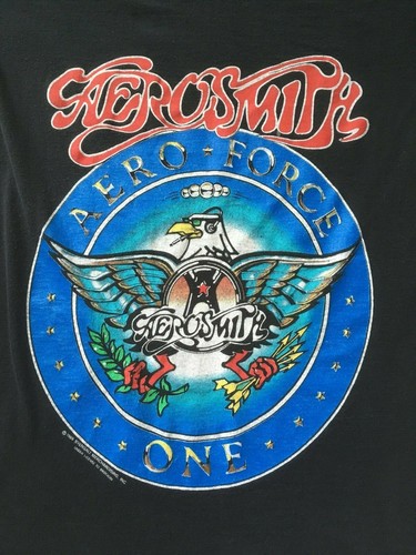 VINTAGE 1989 AEROSMITH AERO FORCE ONE TOUR CONCER… - image 1