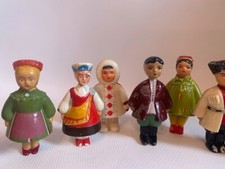 rare set of toys 15 republics of the USSR plastic