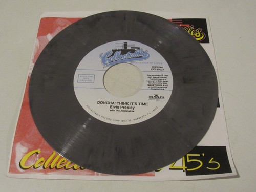 Elvis Presley 45 Wear My Ring Around Your Neck Colored Vinyl - Picture 2 of 2