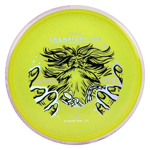 Axiom Disc Golf OTB Open 2025 Champions Cup Partícula Brillo Protón Hexagonal 5/5/-1/1 - Imagen 4 de 16