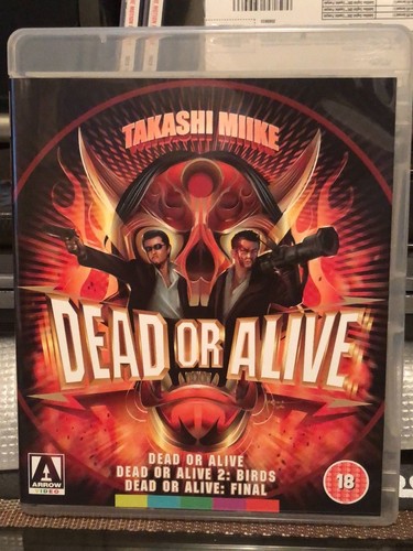 DEAD OR ALIVE TRILOGY  BLU-RAY SPECIAL LIMITED EDITION! ARROW VIDEO! BRAND NEW! - Picture 4 of 7