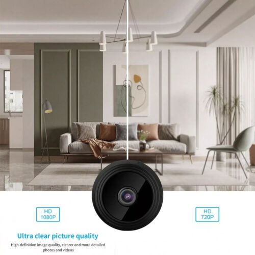 2Pc 1080P Wireless WiFi CCTV Indoor Outdoor MINI IP Camera CAM Home Security Kit - Picture 4 of 10