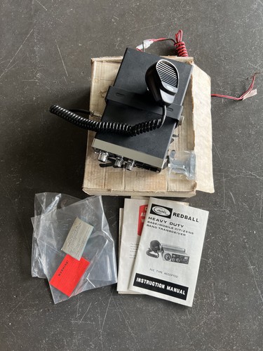 Kurier REDBALL Radio CB Transceiver 23-kanałowy | LI-636 Wydanie B (5-75)| PRZETESTOWANE - Zdjęcie 1 z 8